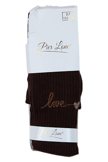 Mädchen-Schokoladenstrumpfhose Pier Lone PL-2428-291025