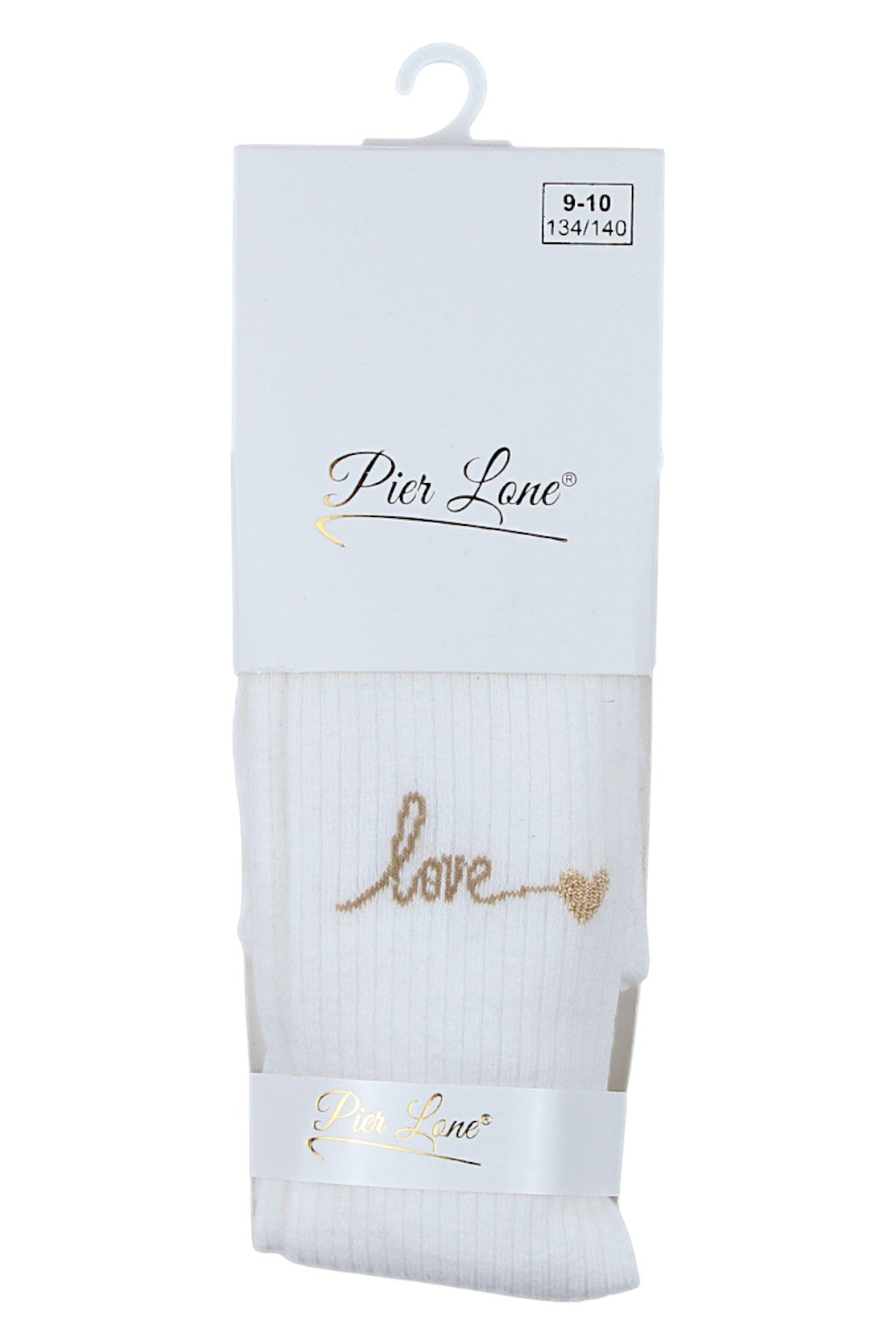 Cremefarbene Mädchenstrumpfhose Pier Lone PL-2428-291025