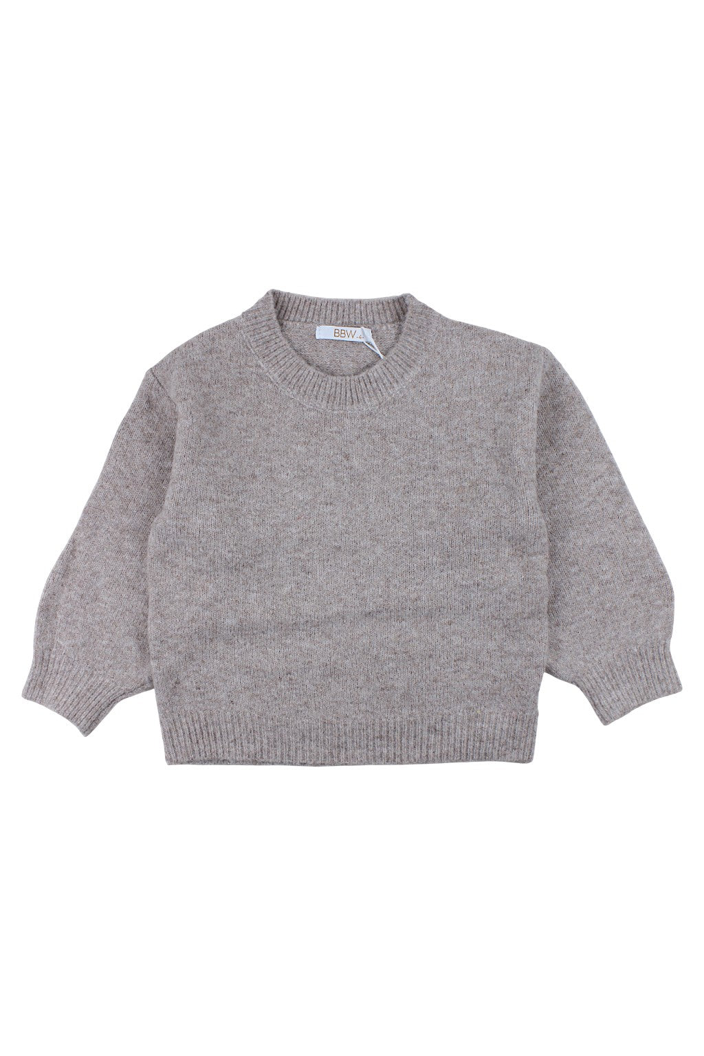 Beige New York BBW Mädchenpullover TF006-121025