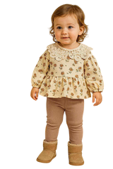 Vovido V2802-11925 Kamelhalsband-Set für Mädchen