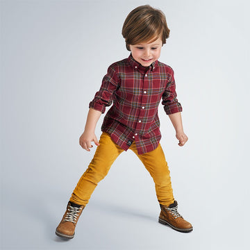 Mayoral 537-19 Jungen Cordhose, gelb