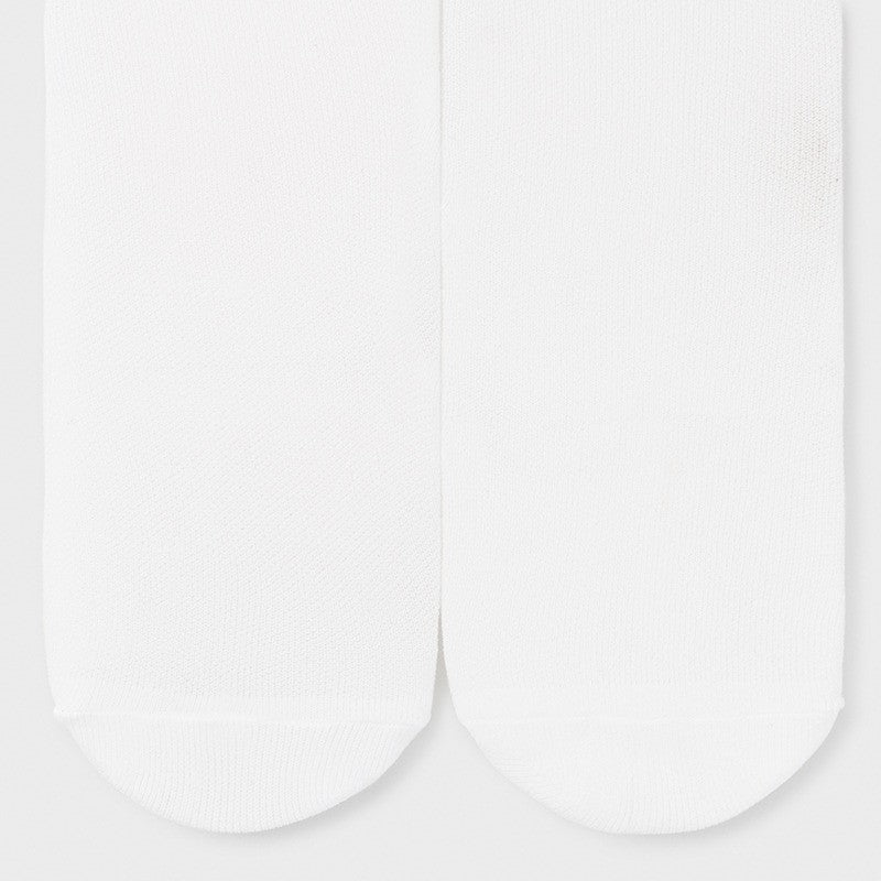 Mayoral 10003-78 Weiße Rüschenstrumpfhose für Mädchen