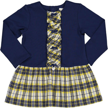 Mädchen-Kombikleid Birba 95308-70H Marineblau