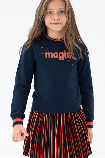 Boboli Kleid 447061-2440 marineblau