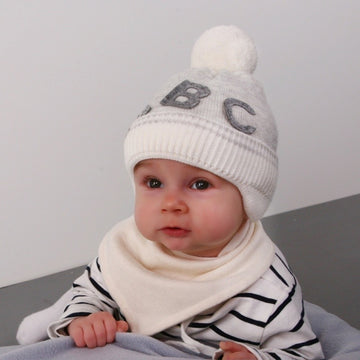 Schülermütze ABC 26 Farbe asche