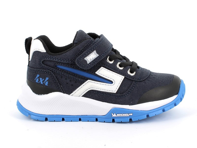 Primigi 8419322 Jungen Sneaker, Marineblau