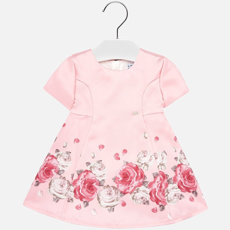 Mayoral 2918-61 Rosa bedrucktes Kleid für Mädchen