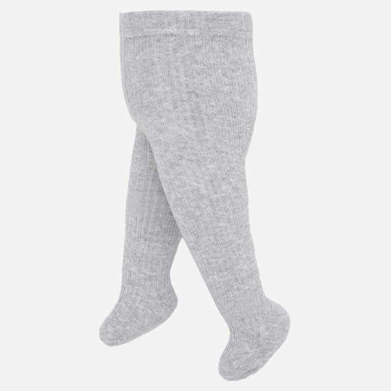 Warme Strumpfhose mit Gummizug für Mädchen Mayoral 10629-73 Silber
