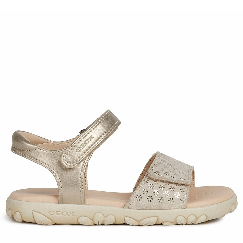 Mädchensandalen Geox J028ZA-007NF-C2010 Gold