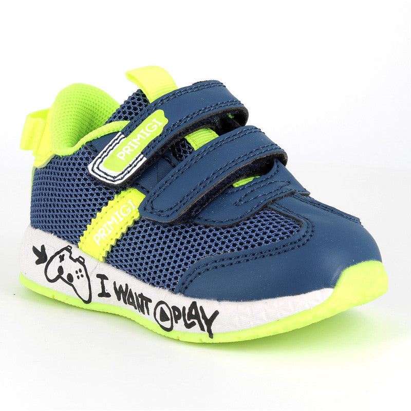 Primigi 1948633 Jungen Sneaker, Marineblau