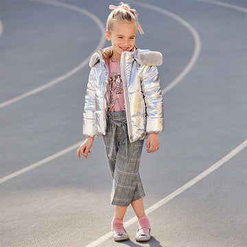 Elegante Hose für Mädchen Mayoral 4553-25 Grau