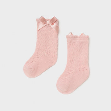 Durchbrochene Socken für Mädchen Mayoral 9368-88 Rosa