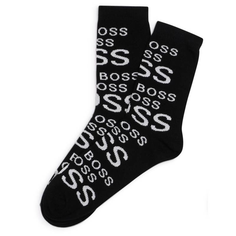 Zwei Paar Jungensocken HUGO BOSS J20291-09B schwarz