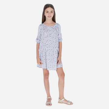 Mädchen Herzkleid Mayoral 6975-88 Blau