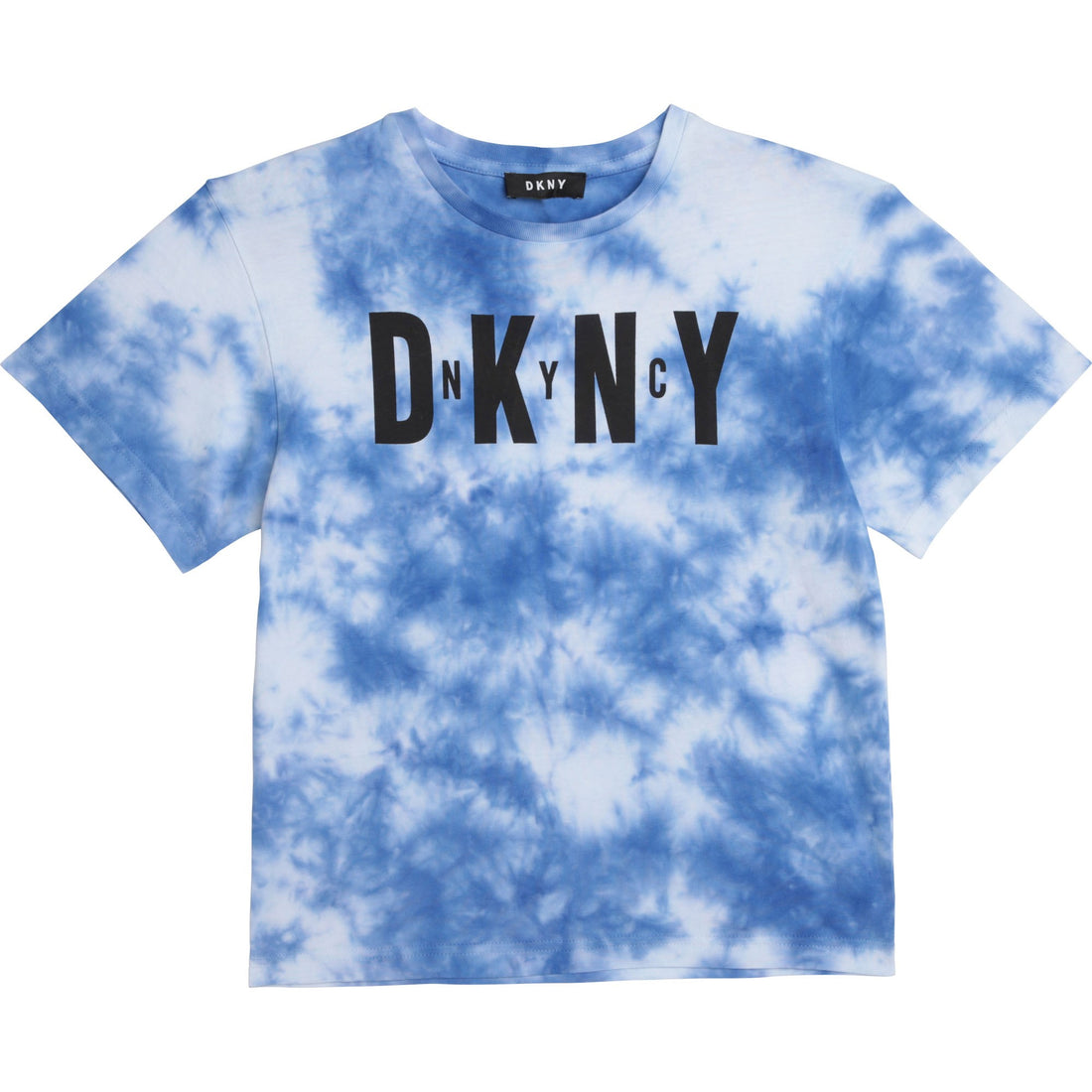 T-Shirt für Jungen DKNY D25D33-V21 Farbe blau