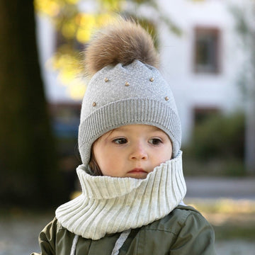 Pupill ELIN Mädchenhut, aschfarben