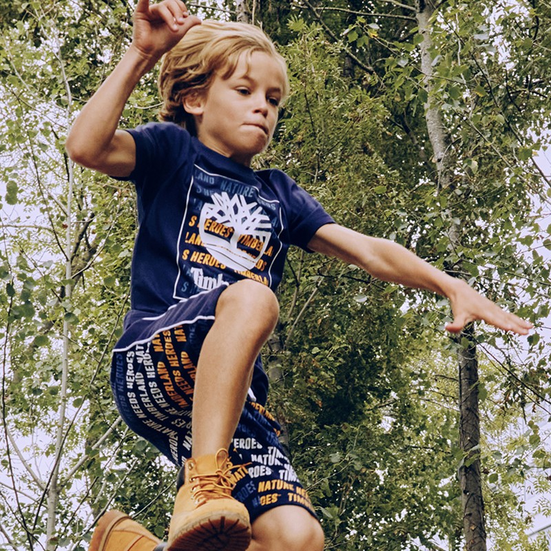 TIMBERLAND T24B37-85T Jungen Shorts, marineblau