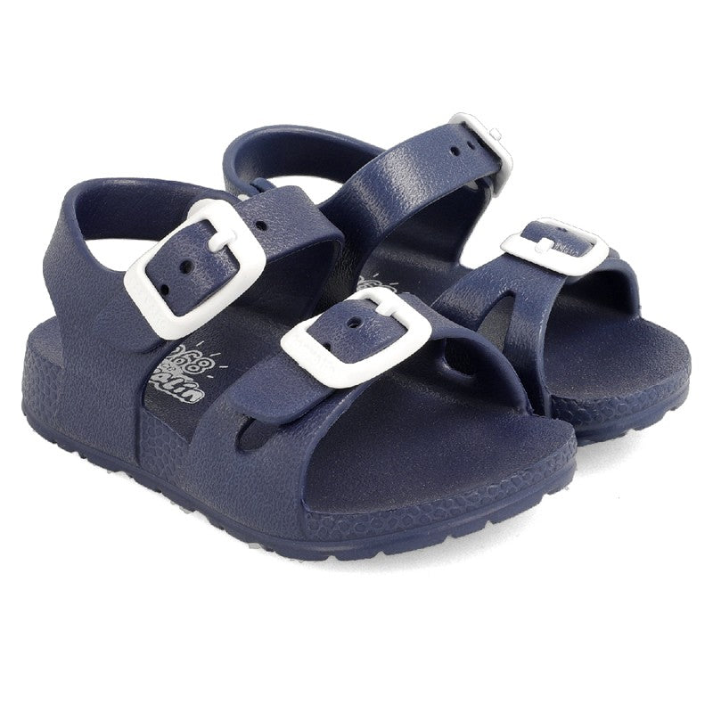 Garvalin 202815-A Jungensandalen, Marineblau
