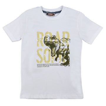 T-Shirt Roar Some Junge weiß 509-26424 GKMOC