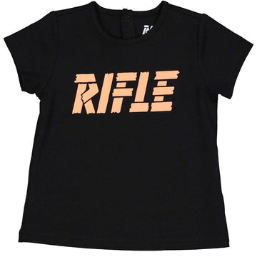 T-Shirt für Mädchen RIFLE 24116-02 Farbe schwarz