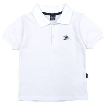 Poloshirt Junge weiß 2302-7524 GKMOC
