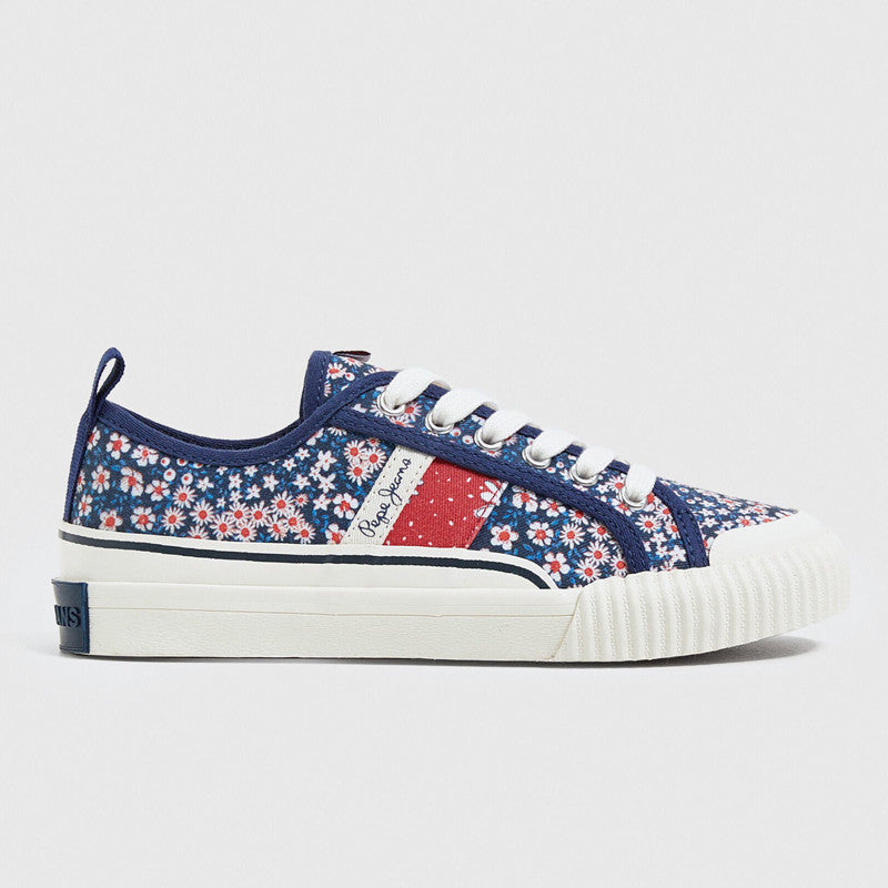 Pepe Jeans Sneakers OTTIS FLOWERS GIRL Junior-Mädchen PGS30541-595 NAVY