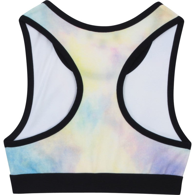 Mädchen-Sporttop DKNY D35R18-Z40 Regenbogenfarbe