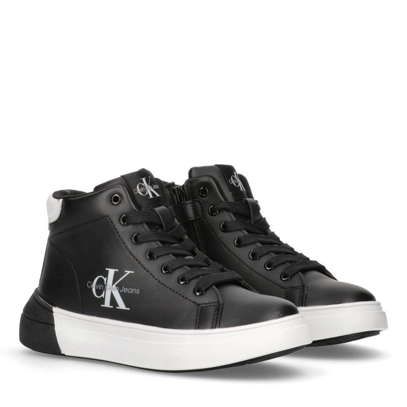 Calvin Klein Jeans V3X9-80349-1355X001 Mädchen Sneaker, schwarz