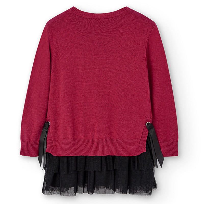 Kleid für Mädchen Boboli 725521-3761 rot