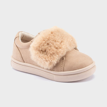 Mayoral 42140-59 Beige Fell-Sneaker für Mädchen