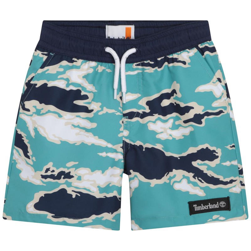 TIMBERLAND T24B92-79D Jungen Bermudashorts, Türkis