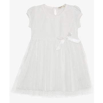 Elegantes Mädchenkleid creme 16995-9424 GKMOD