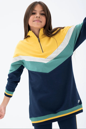 Boboli Kleid 407089-2440 marineblau