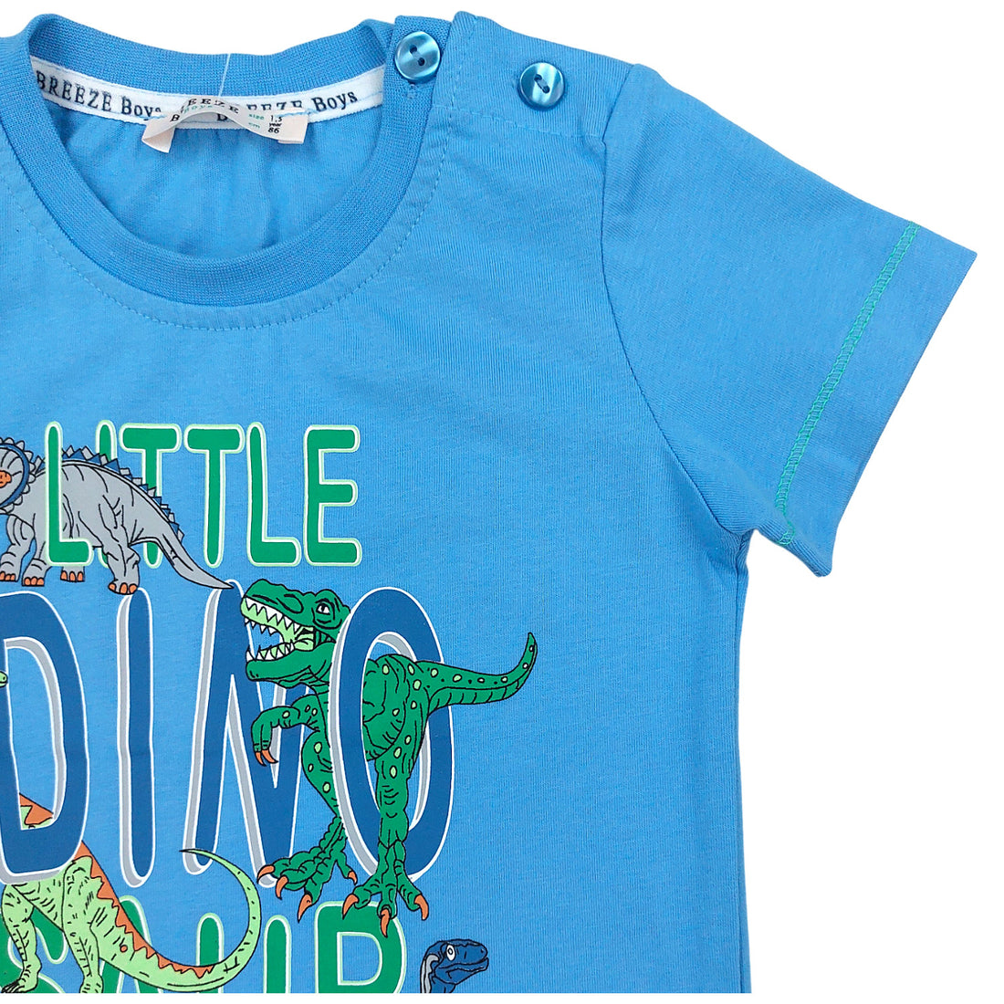 T-Shirt Dinosaurier Junge Blau 18615-26424 GKMOC