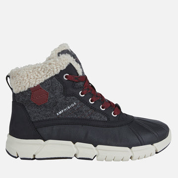 Isolierte Jungenstiefeletten Geox J269XE-0NY32-C0031, grau