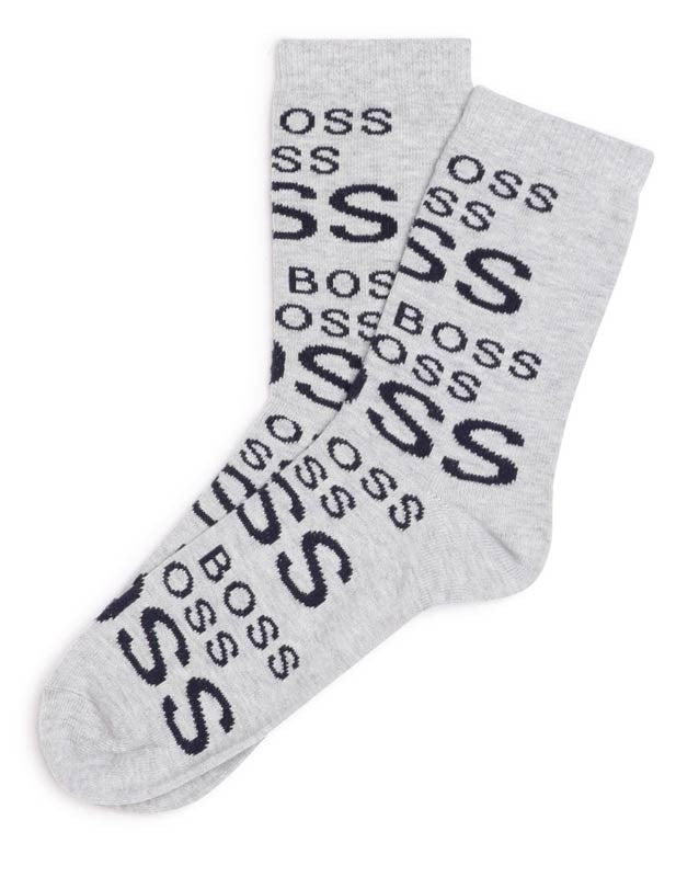 Zwei Paar Jungensocken HUGO BOSS J20291-A32 marineblau