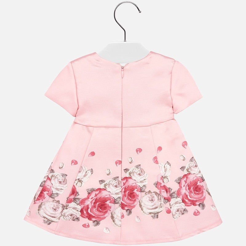 Mayoral 2918-61 Rosa bedrucktes Kleid für Mädchen