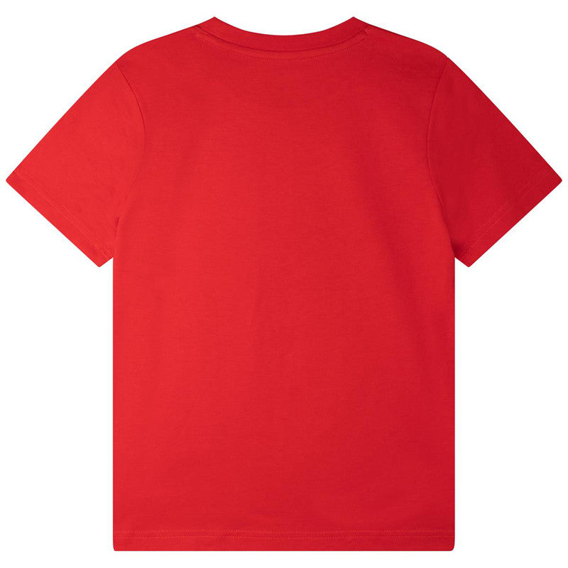 TIMBERLAND T25S83-992 Kurzarm-T-Shirt für Jungen, Rot