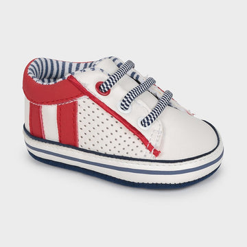 Mayoral 9397-81 Weiß/Rot Jungen Sneakers