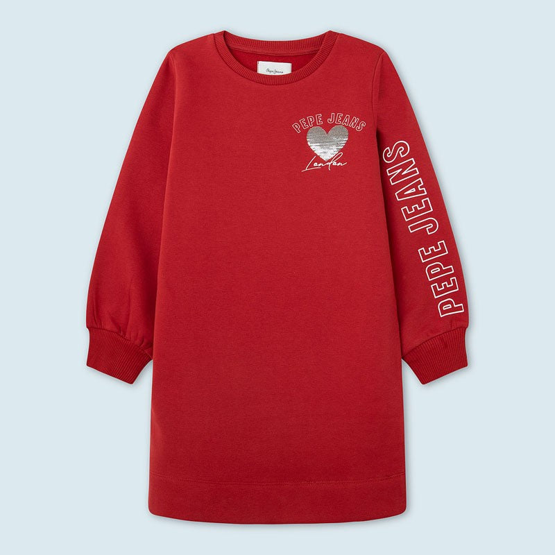 Pepe Jeans GEA Junior Sportkleid Mädchen PG951510-274 WINTER RED