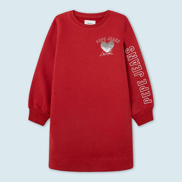 Pepe Jeans GEA Junior Sportkleid Mädchen PG951510-274 WINTER RED