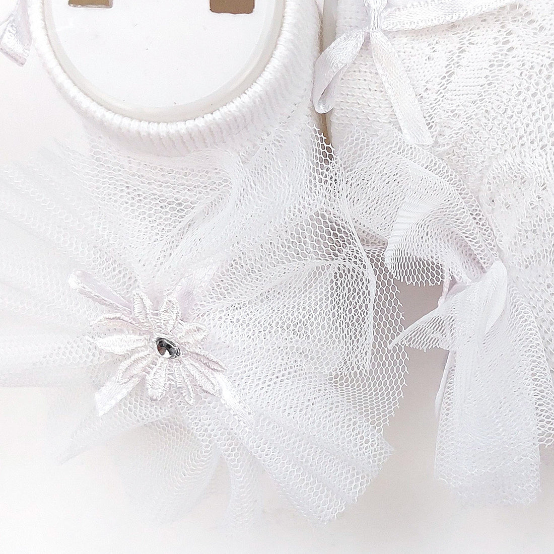 Spitzen-Duftsocken für Mädchen Weiß 4070-7524 GKMOD