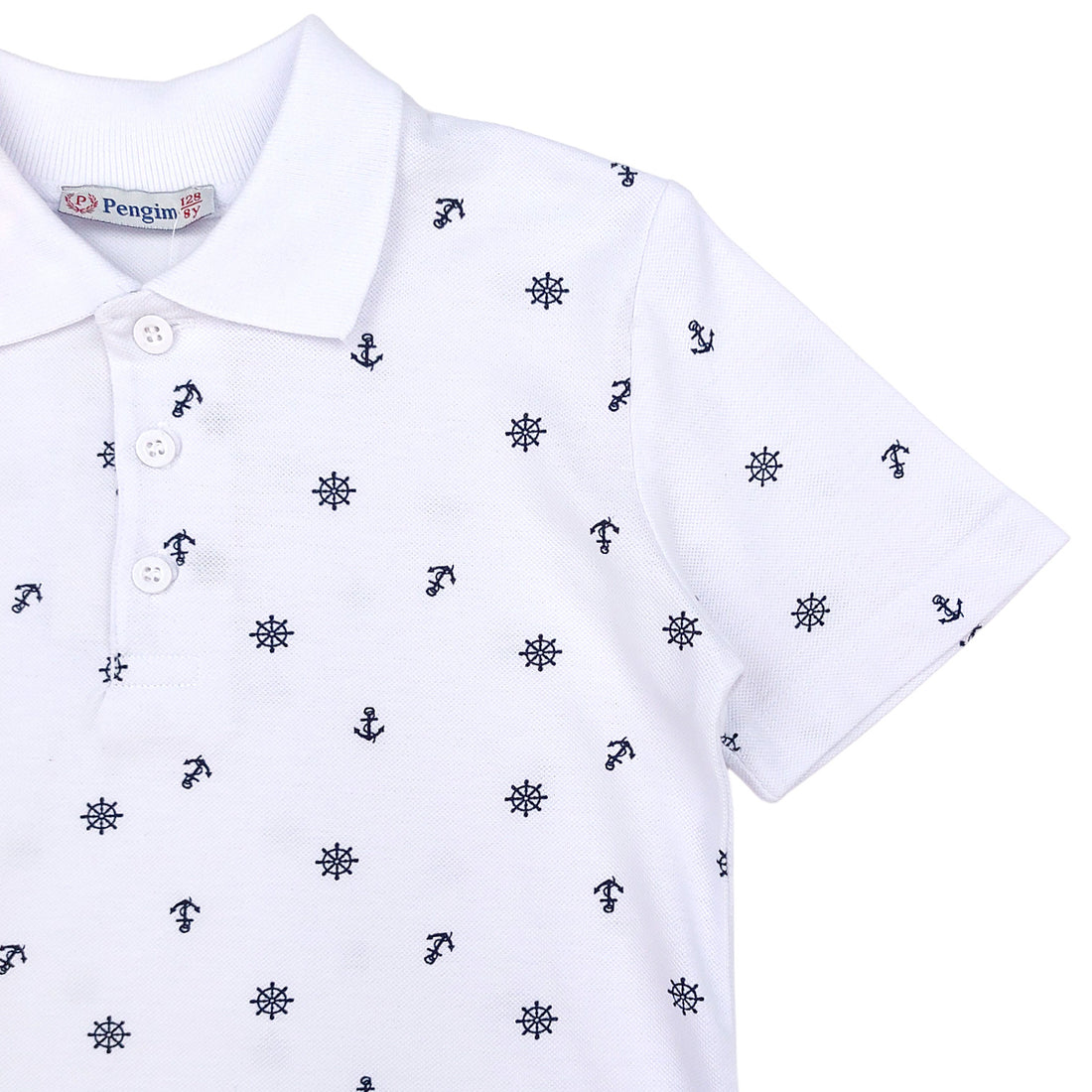 Polo Junge weiß 2376-27524 GKMOC