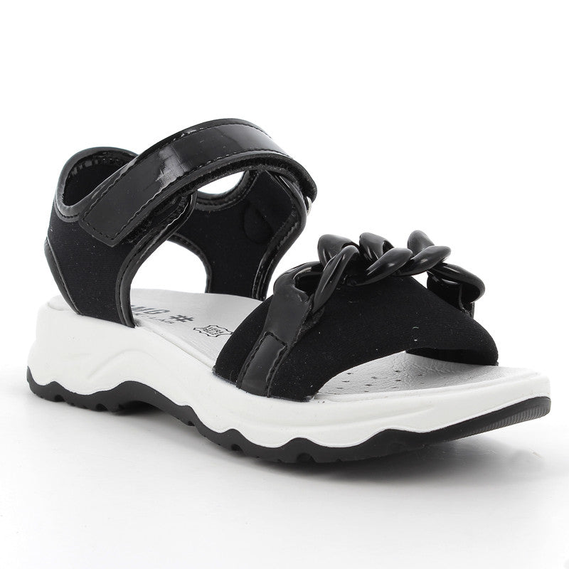 Primigi 1886111 Mädchen Sandalen, schwarz
