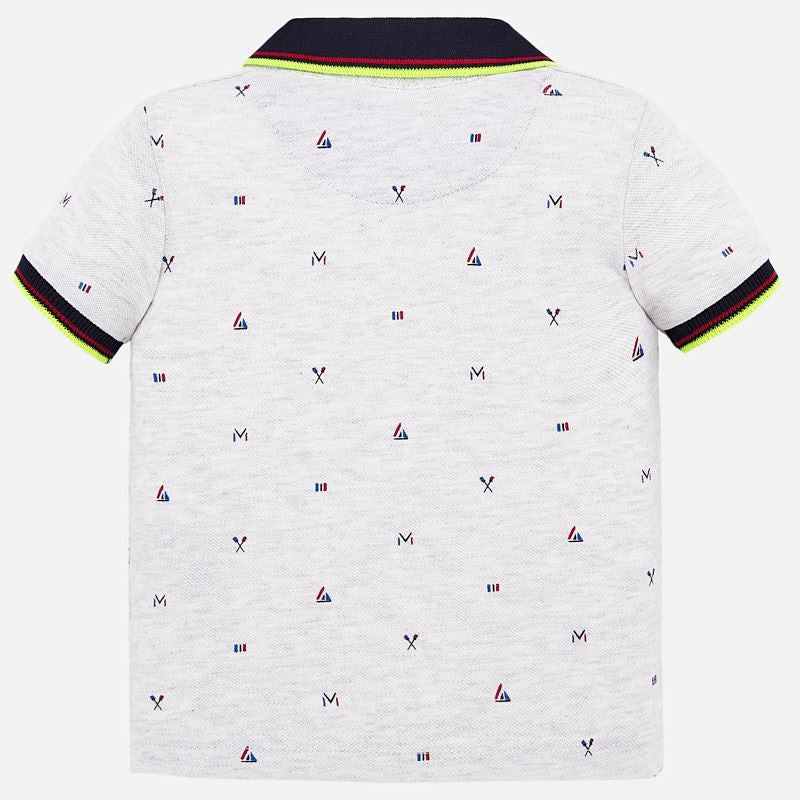 Mayoral 1153-96 Jungen Poloshirt grau