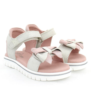 Garvalin 202653 silberne Sandalen für Mädchen