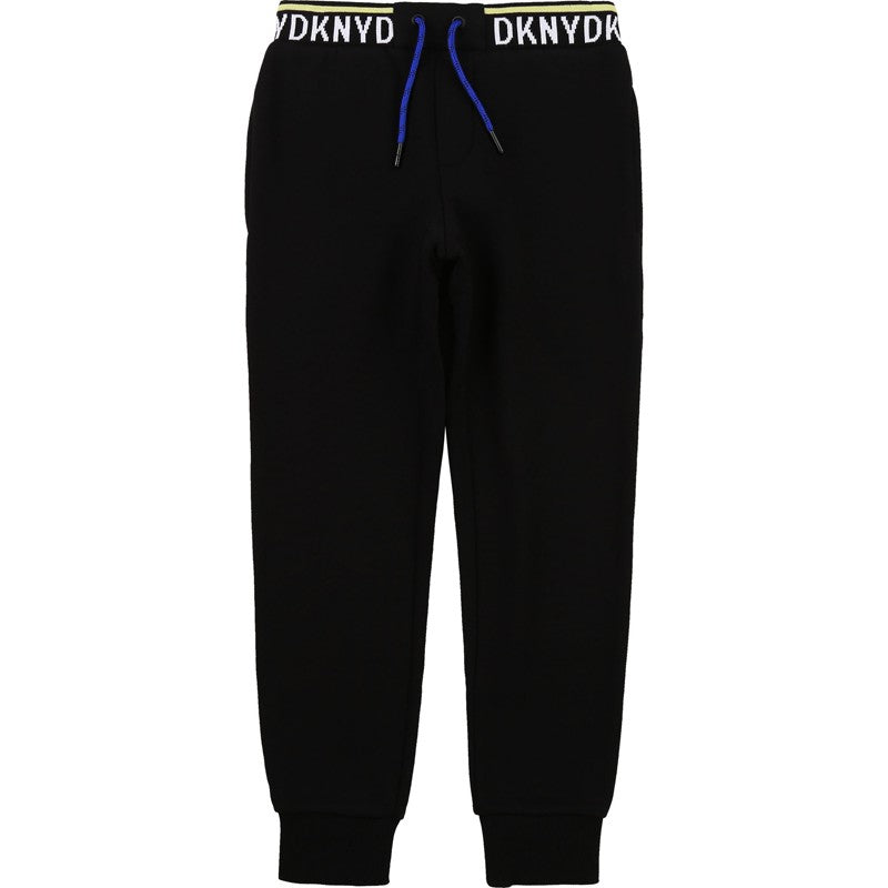 DKNY D24728-09B Jungen Sporthose, schwarz