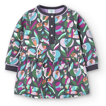 Blumenkleid für Mädchen Boboli 225010-9949 mehrfarbig