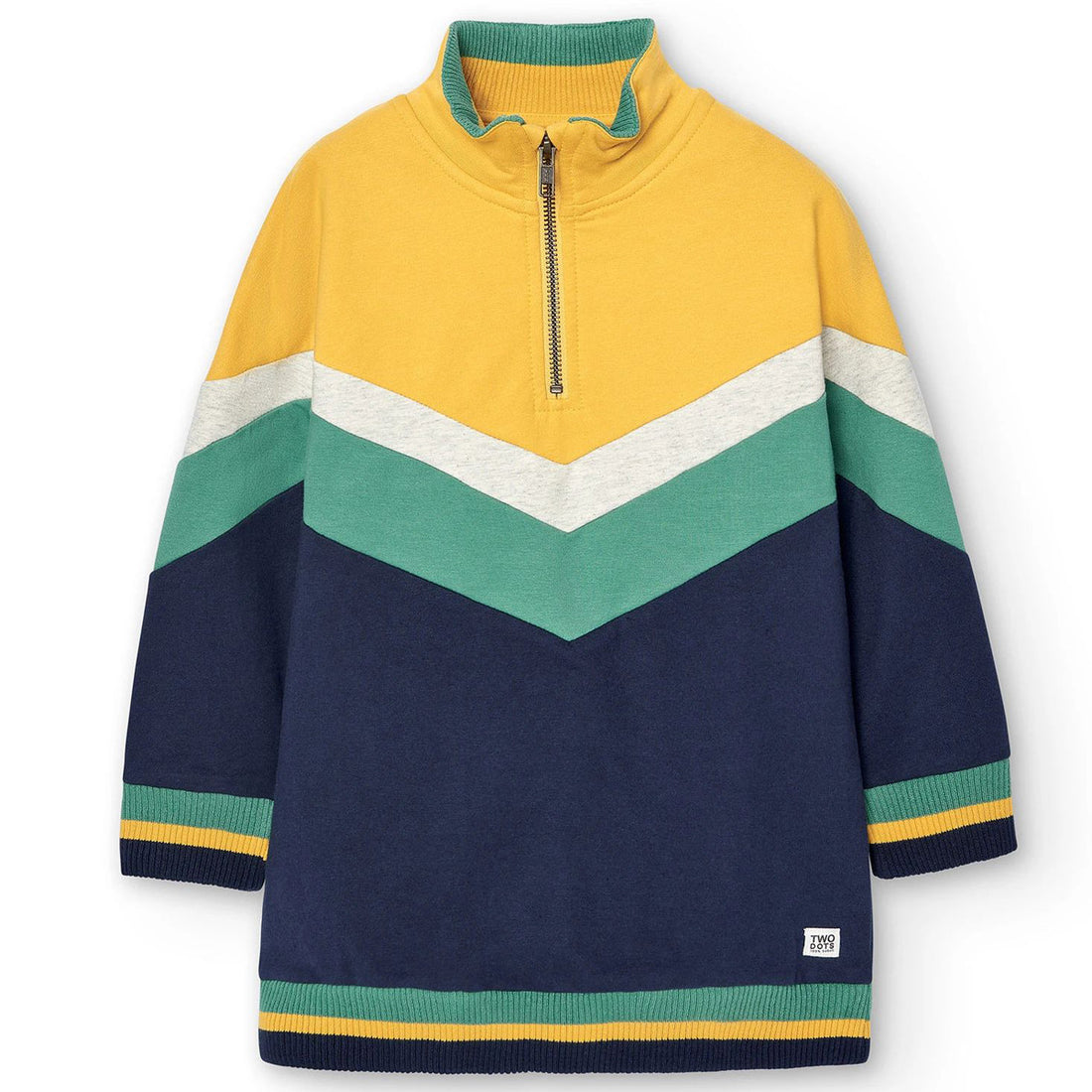 Boboli Kleid 407089-2440 marineblau