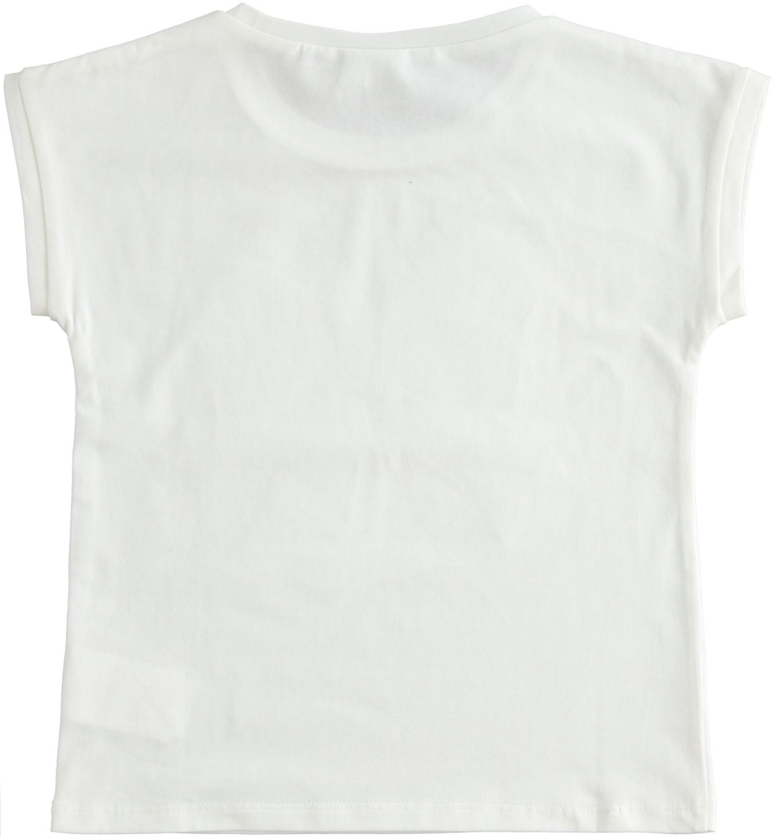 Mädchen T-SHIRT iDO J490-8216 weiß/blau